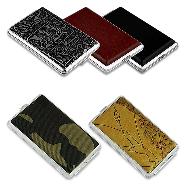 

Personality Creative Vintage Cigars Cigarettes Tobacco Metal Case Holder Box Cover Pouch Container Holder Pocket Gift Box