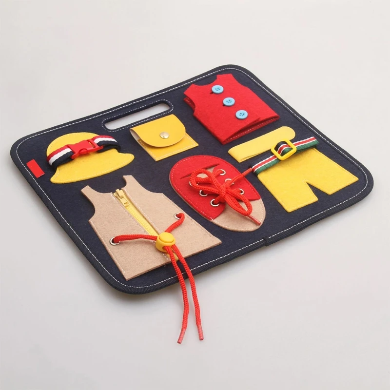 

Montessori Toys Early Educational Fine Motor Training Self-care Ability Children Game Preschool Kids Toy for Girls Boys DXAD