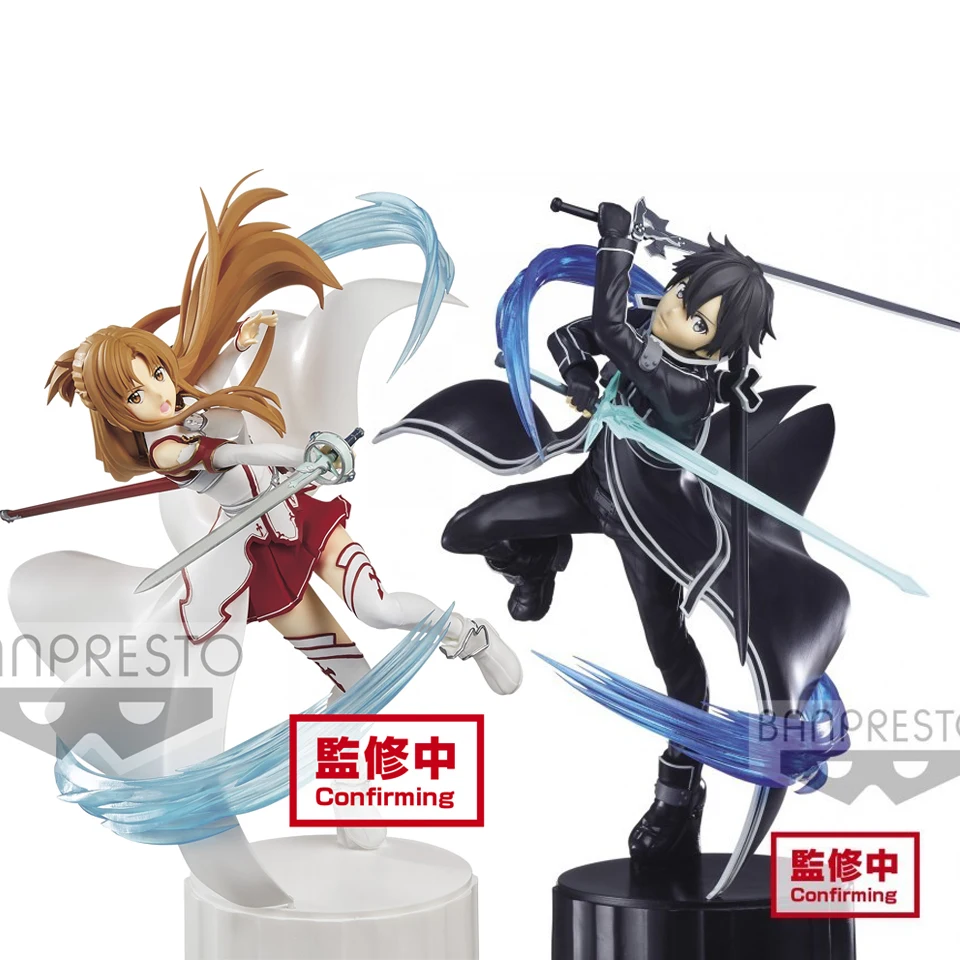 Оригинальная фигурка Tronzo Banpresto Espresto Sword Art Online интегральный фактор Kirito Asuna рыцари