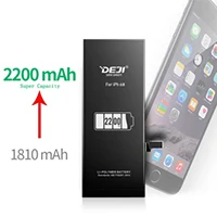 DEJI для iphone 8 батарея с бесплатными инструментами комплект реальная Высокая емкость для iphone 8plus Замена батарей 0 цикл