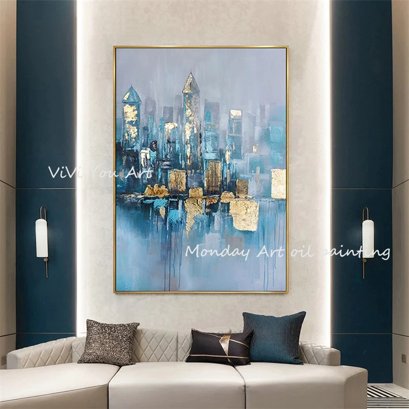 

Oil painting pure Hand Painted Abstract Oil Painting For Living Room Wall Decoration Modern Wall Art Pictures Canvas Paintings