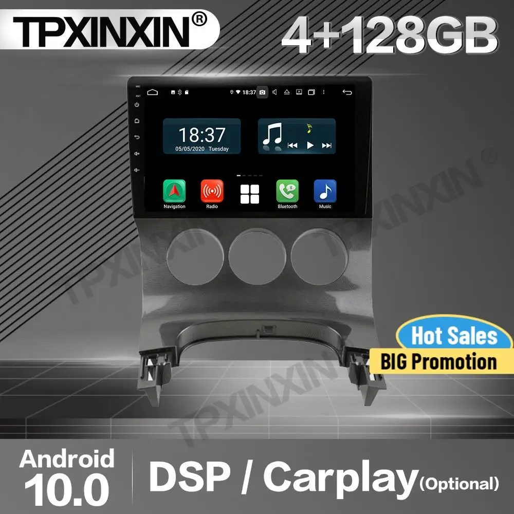 

4+128G Carplay Car Radio 2 Din Stereo Receiver Android For Peugeot 3008 2013 2014 2015 2016 Low Level GPS Player Audio Head Unit