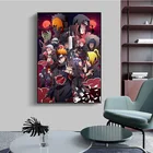 Японское аниме постер Наруто Учиха Итачи, холст, живопись, Настенная роспись, настенная роспись, модульная гостиная, спальня, домашний декор, Cudros