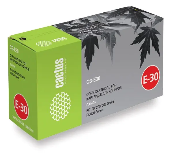 Cartridge cactus cs-e30 for copiers canon fc100/200/300 series PC800 Series 4000 page | Компьютеры и офис