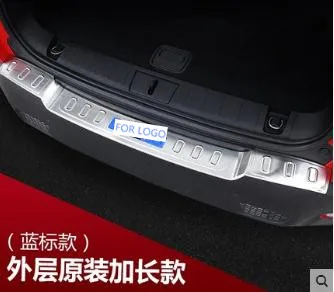 Нержавеющая сталь Задний бампер Liftgate накладка Защитная Накладка аксессуары для