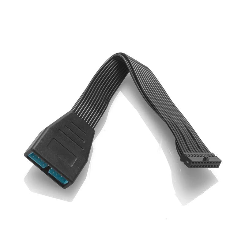 RGeek материнская плата USB3.0 19Pin 20Pin разъем на USB 3 0 19pin 20-контактный удлинитель кабель