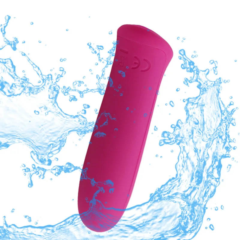 Секс игрушка силиконовая Пуля Вибратор водонепроницаемый G Spot Bullet Стимуляция