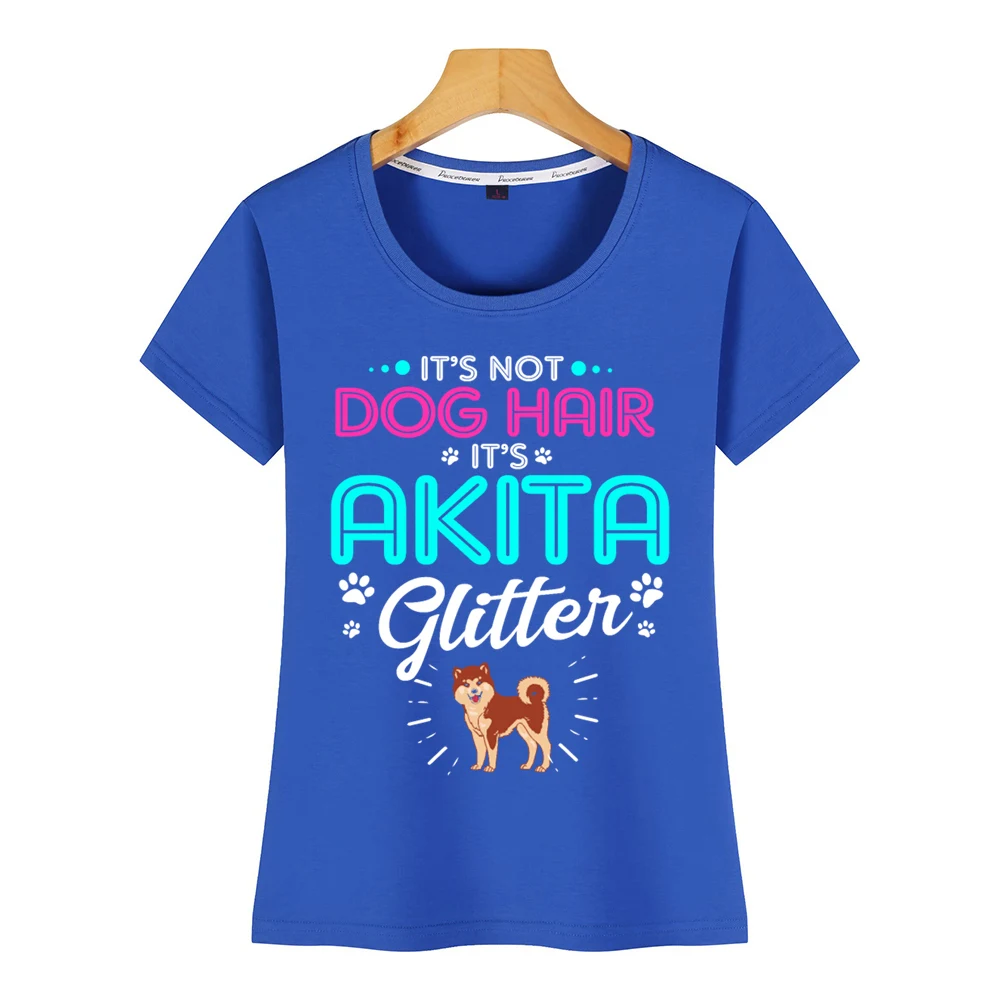 Футболка женская белая топ тренировка собак akita dogowner японская для домашних