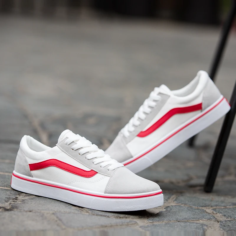 Осенняя парусиновая обувь Классические Низкие ботинки мужская повседневная для