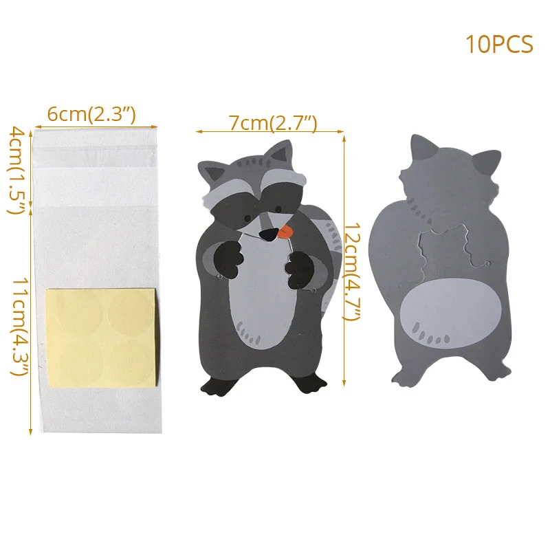 

Kraft Paper Candy Box Rabbit Cookie Plastic Bags Candy Gift Bags For Biscuits Snack Baking Package And Event Party Supplies