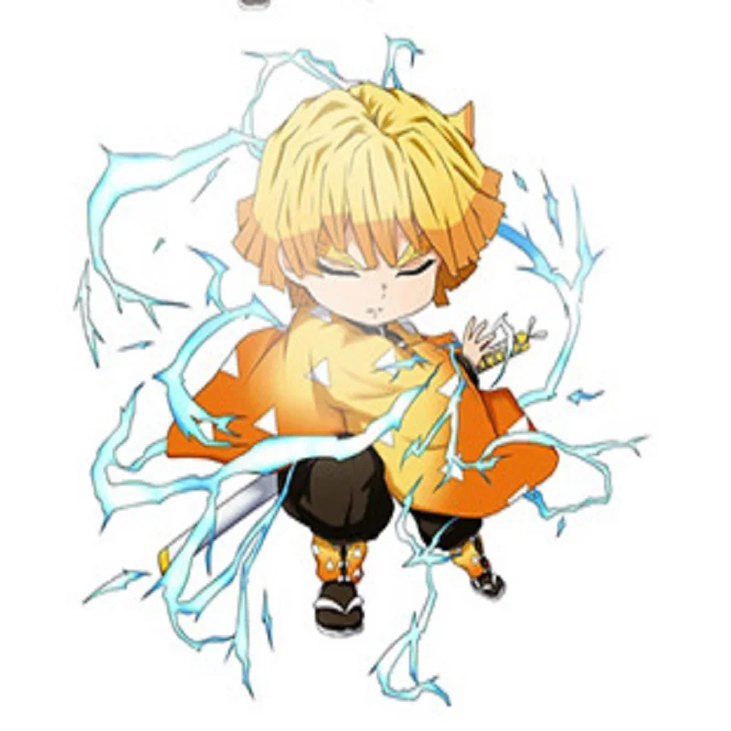 

Creativity Anime Demon Slayer Key Chains Kimetsu No Yaiba Student Knapsack Accessories Keyring Tanjirou Sword Acrylic Keychain