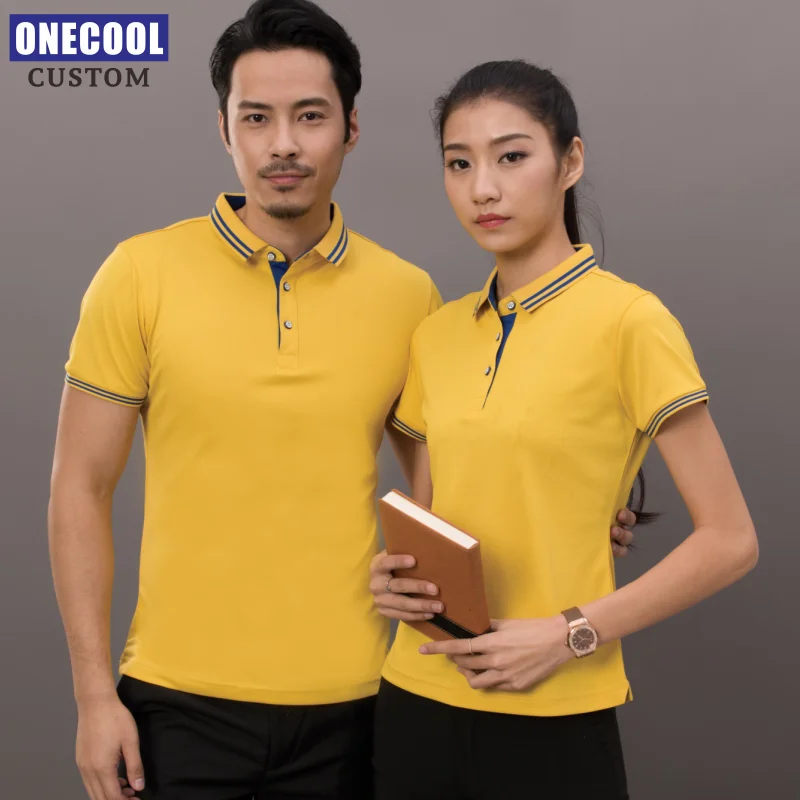 Рубашка-поло из льняного волокна с индивидуальным логотипом Летняя Повседневная