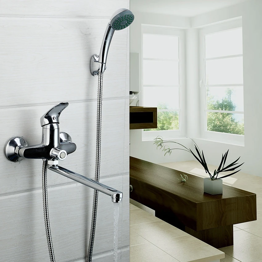 HAIP набор для душа из хромированной полировки ванная комната смеситель ванны