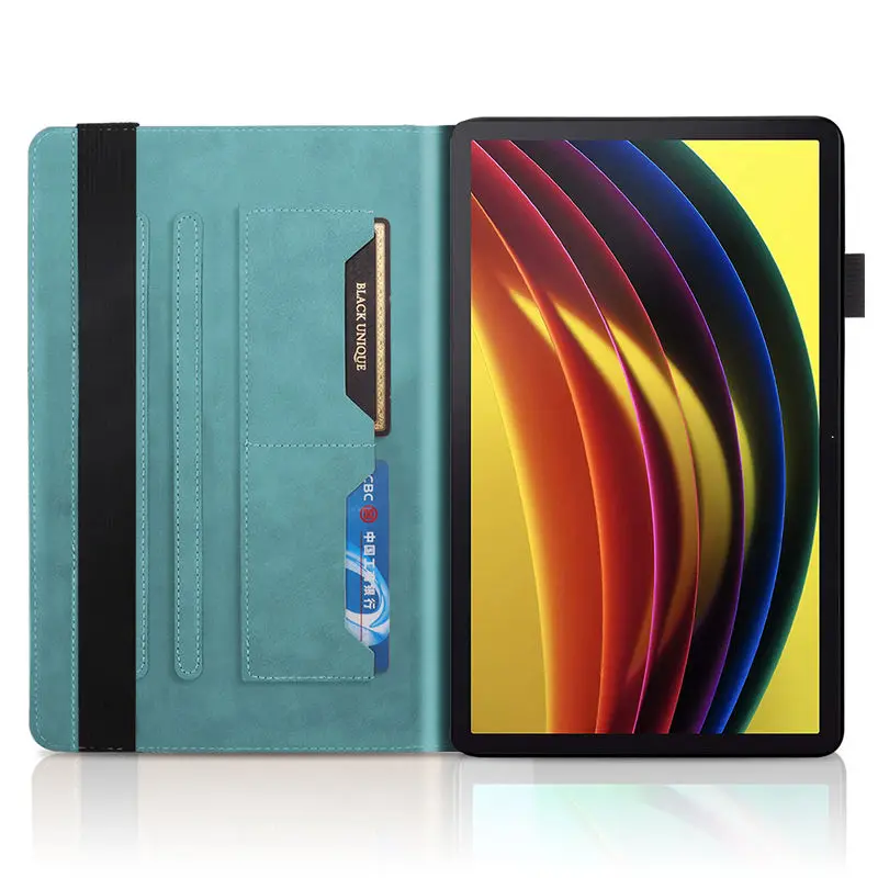 Чехол для Lenovo Tab P11 Plus TB-J616F TB-J616X Xiaoxin Pad TB-J607F TB-J606F Крышка с 3D-тиснением дерева Funda |