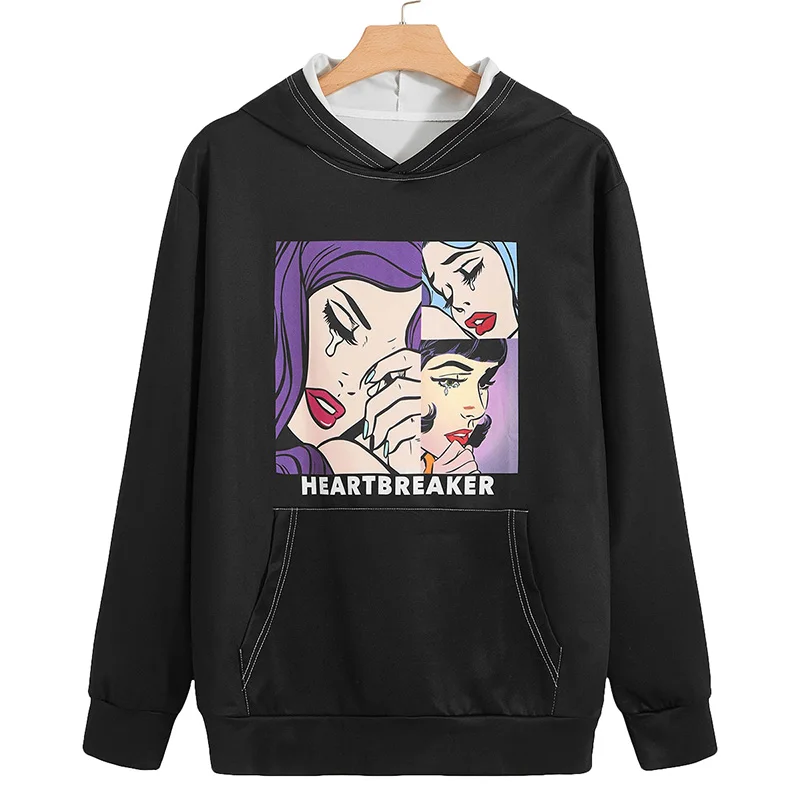 

Толстовка мужская с капюшоном, свитшот, уличная одежда, худи с длинным рукавом, в японском стиле, зимняя Толстовка Оверсайз