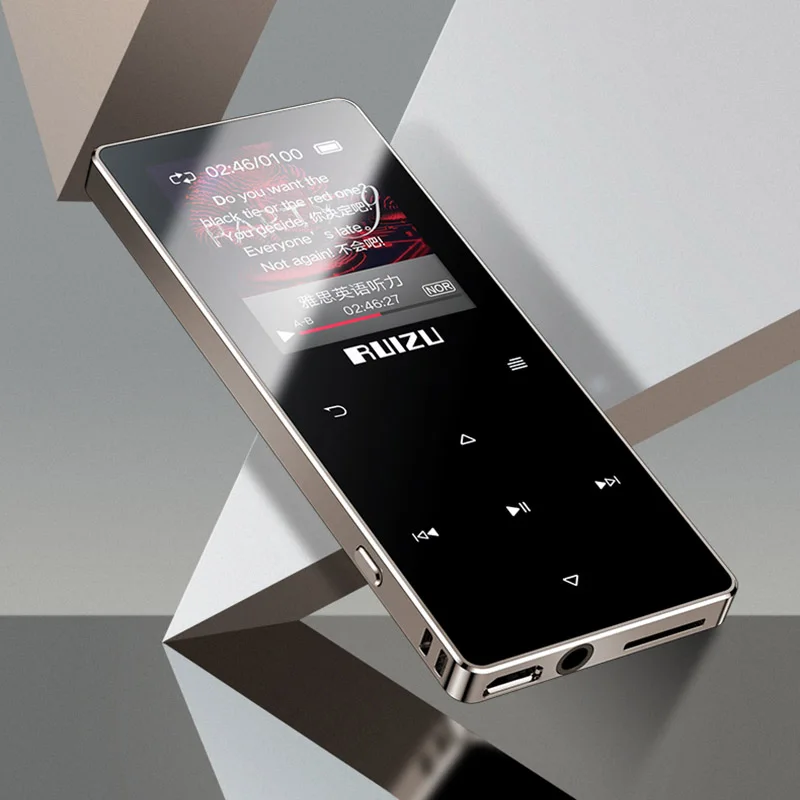 Ruizu MP3 плеер аудио электронная книга рекордер радио без потерь Музыкальный Видео