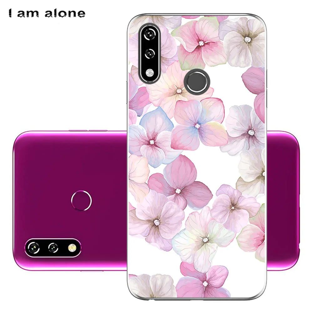 i am alone phone case for lg velvet 4g 5g 2020 w10 w30 w30 plus 2019 bags fashion color cute cartoon printed paint mobile free global shipping