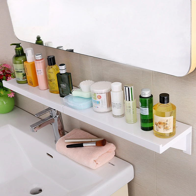 bathroom shelves wall mounted perforated free shower storage kitchen cabinet storage bathroom shelves bathroom accessories free global shipping