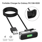 USB зарядное устройство для Samsung galaxy fit 2 Зарядка зарядный кабель для передачи данных с док-станции для сварочной проволоки для galaxy fit2 SM-R220 smart watch аксессуары