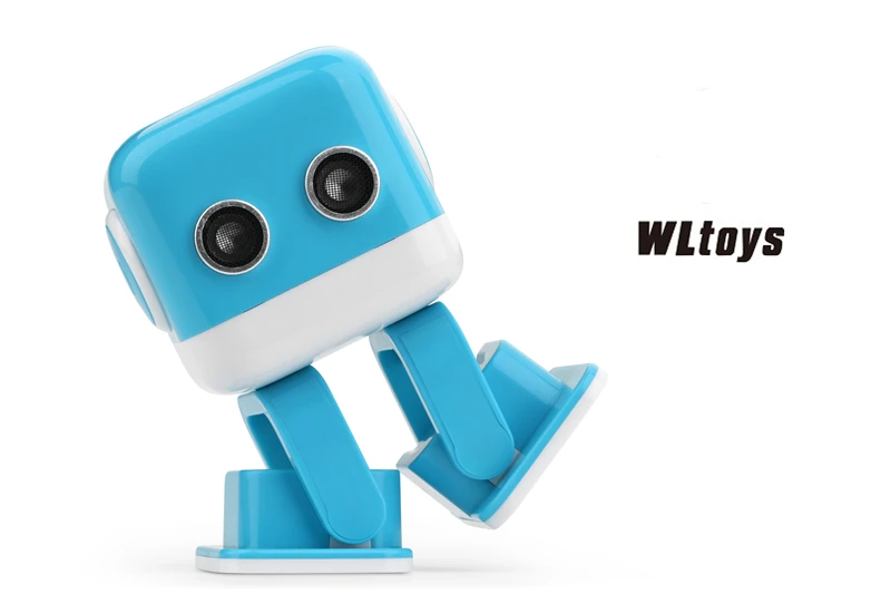 Парктен WLtoys Cubee F9 RC робот интеллектуальное Программирование приложение пульт дистанционного управления танцующий робот RC игрушки для детей партентер