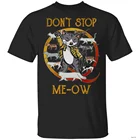 Футболка с надписью Don Stop Meow Freddie Mercury Cat