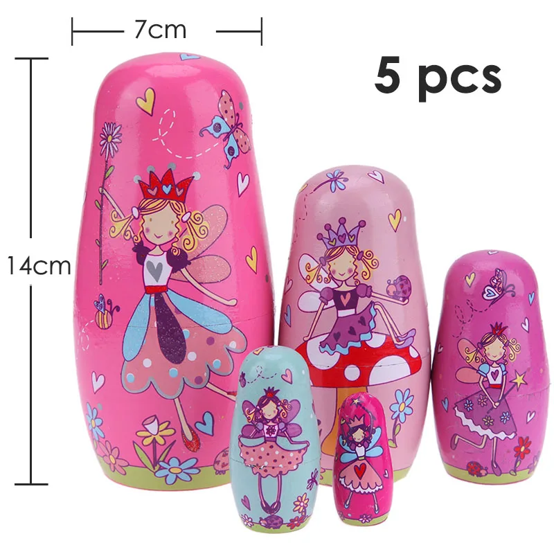 27 стилей, деревянные Matryoshka для мальчиков и девочек, куклы, игрушки, русские Матрешки, лучшие пожелания, подарок на Рождество и год, ручная работа - Цвет: 05