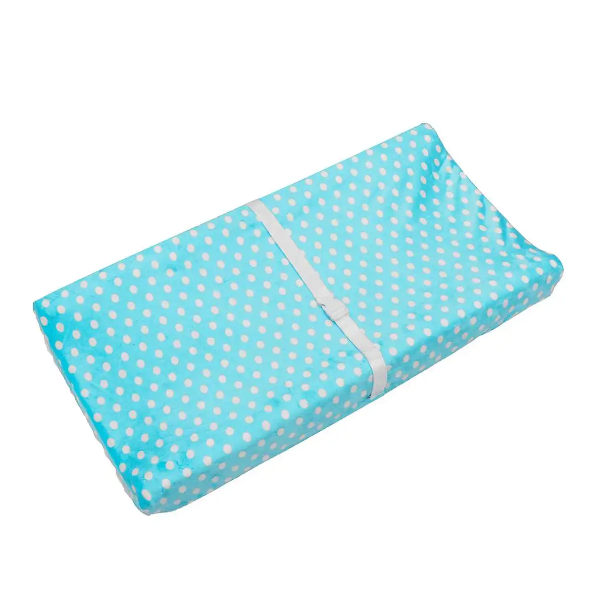 Baby Diaper Changing Mat Diaper Changing Pad Table Cover Soft Breathable Waterproof Reusable Changing Cover For Newborn Infant - Цвет: white point cover