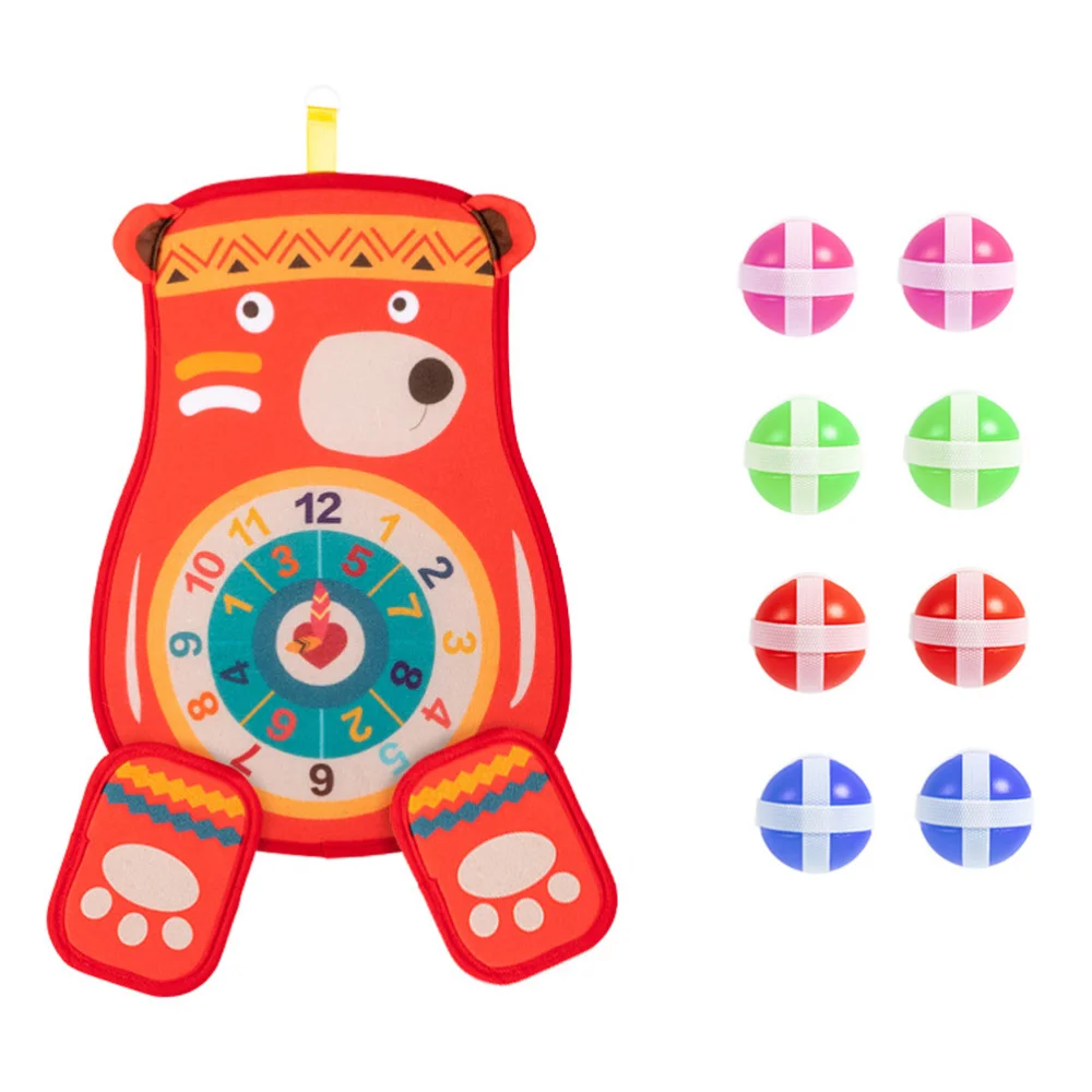 1 Набор липких мячей мишеней Забавная детская игрушка дартс настольная для