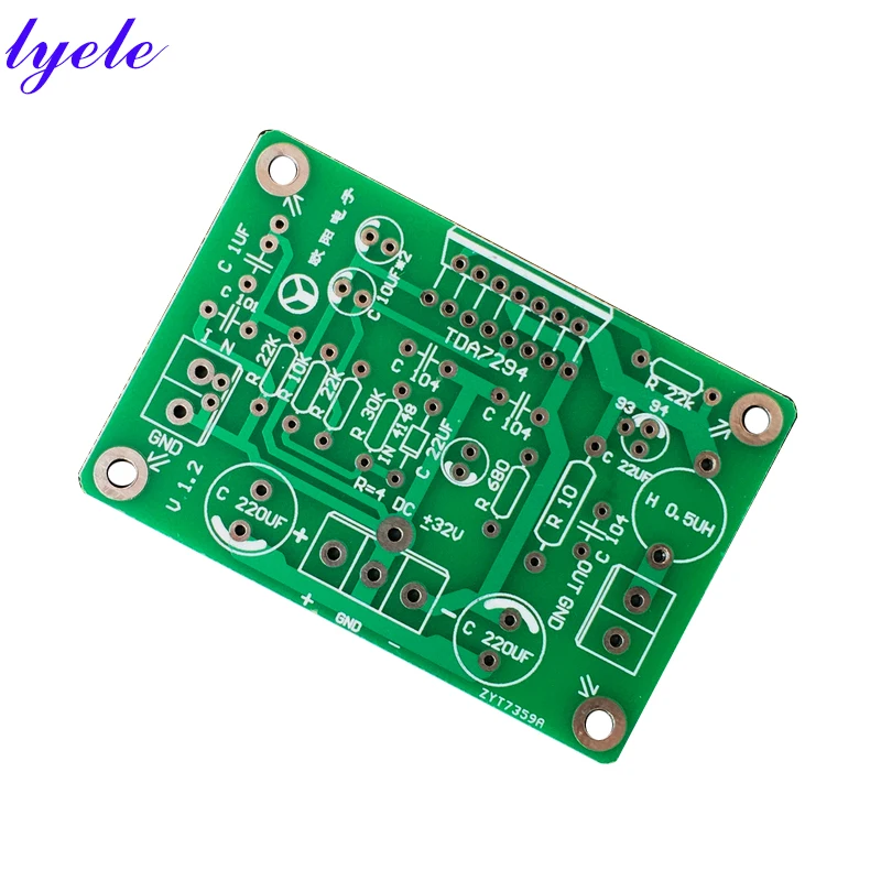 

TDA7293, TDA7294 power amplifier board 1.0 channel public version circuit design 69*47mm