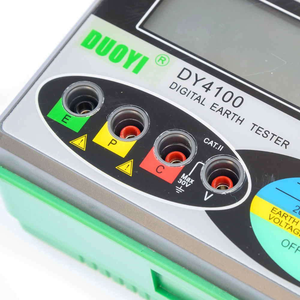 Цифровой измеритель сопротивления заземления DUOYI DY4100 тестер - купить по выгодной