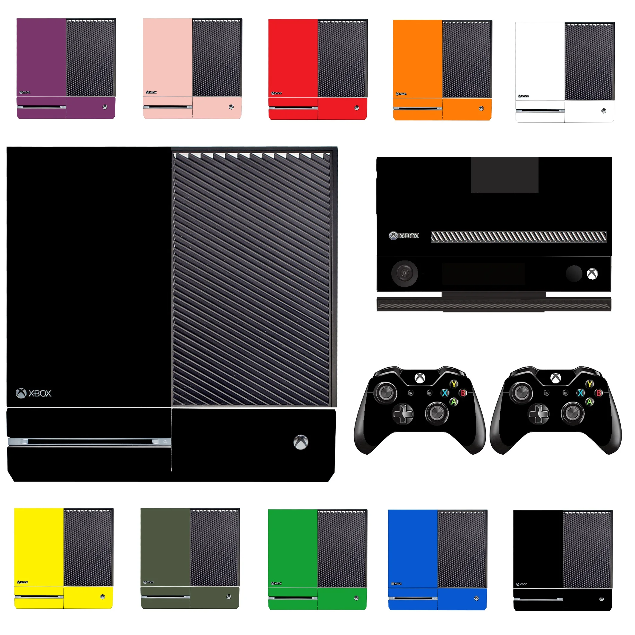 Наклейки для Microsoft Xbox One и 2 контроллеров|Наклейки| |