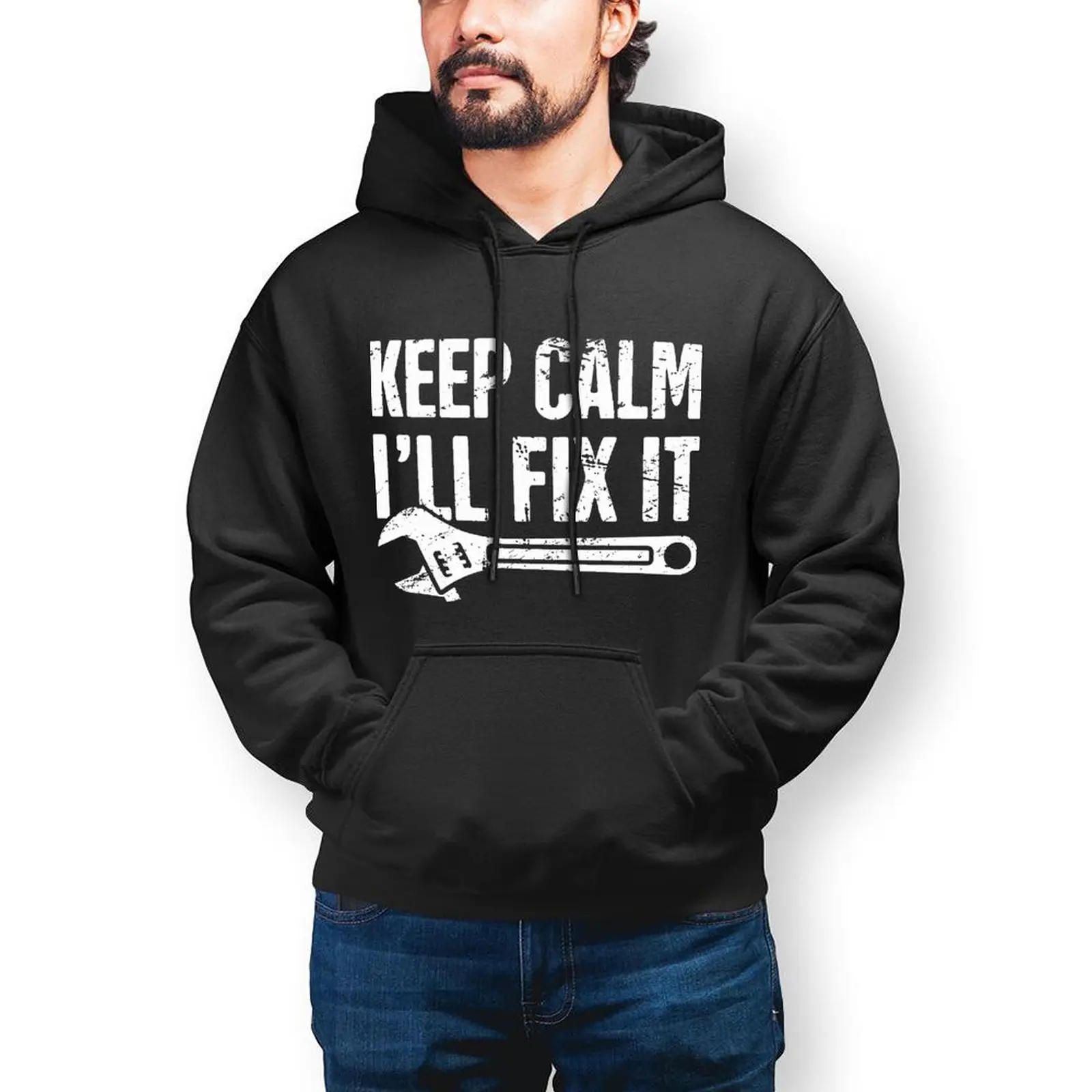 

Толстовка мужская зимняя х/б, XL