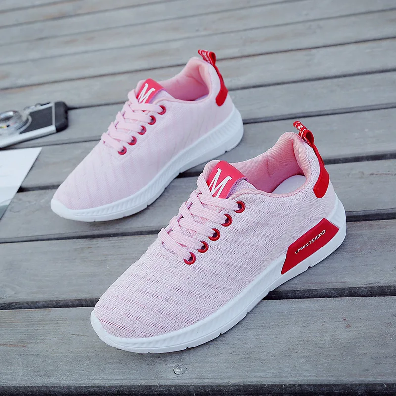 Новинка 2019 года сезон осень спортивная женская обувь для бега ulzzang Harajuku дышащая