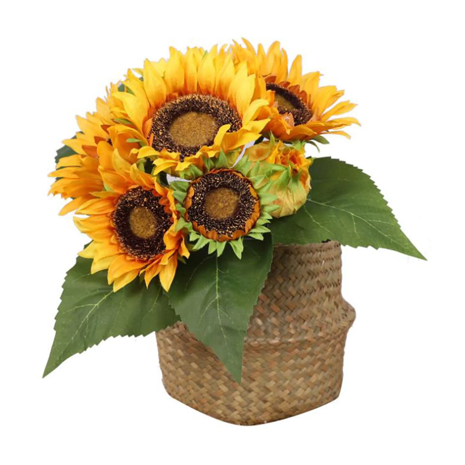 

diy Artificial sunflower silk beautiful bouquet wedding party holiday home decoration artificial sunflower simulation