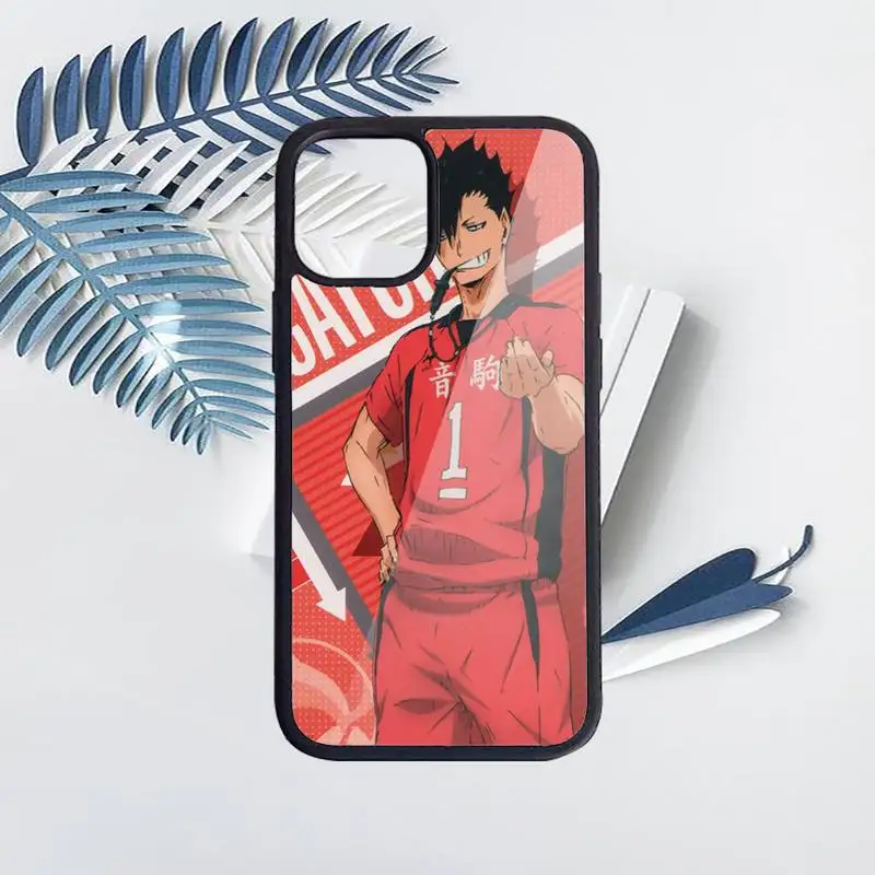 

Kuroo Tetsurou Haikyuu anime Phone Case PC for iPhone 11 12 pro XS MAX 8 7 6 6S Plus X 5S SE 2020 XR Luxury brand shell funda