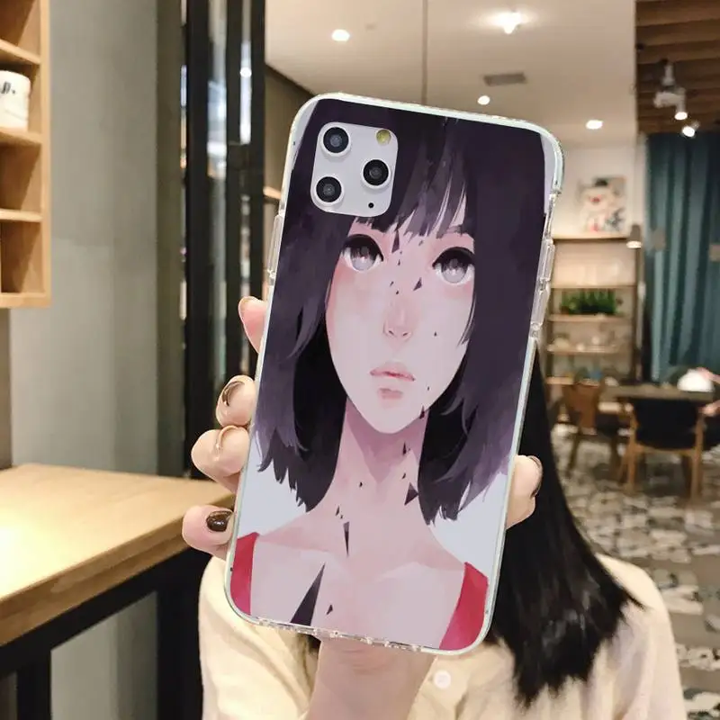 Motirunner милая девушка мягкий силиконовый чехол для телефона из ТПУ с принтом &quotдля