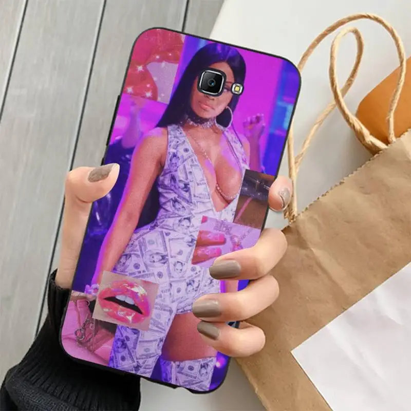 Чехол для телефона в стиле хип-хоп Nicki Minaj Samsung Galaxy J 4plus J6 J5 J72016 J7prime чехол J7Core J6plus |