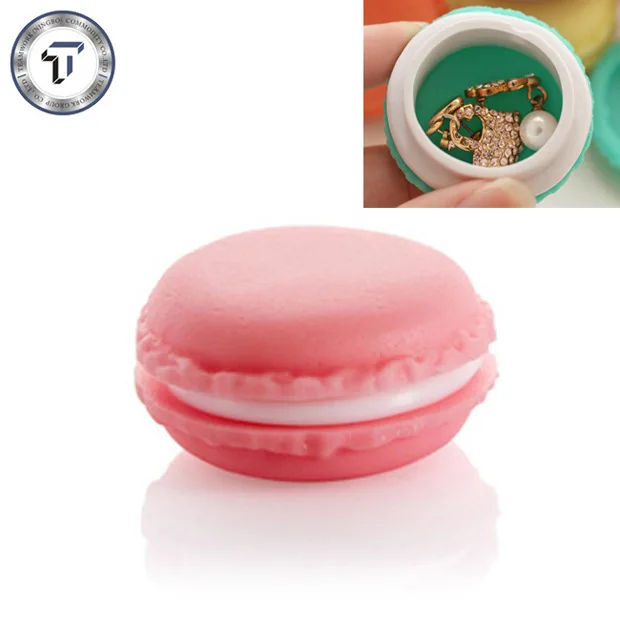 Lhs Macaron коробка для ювелирных изделий мини коробка для ювелирных изделий Пластиковая маленькая коробка для хранения лекарств