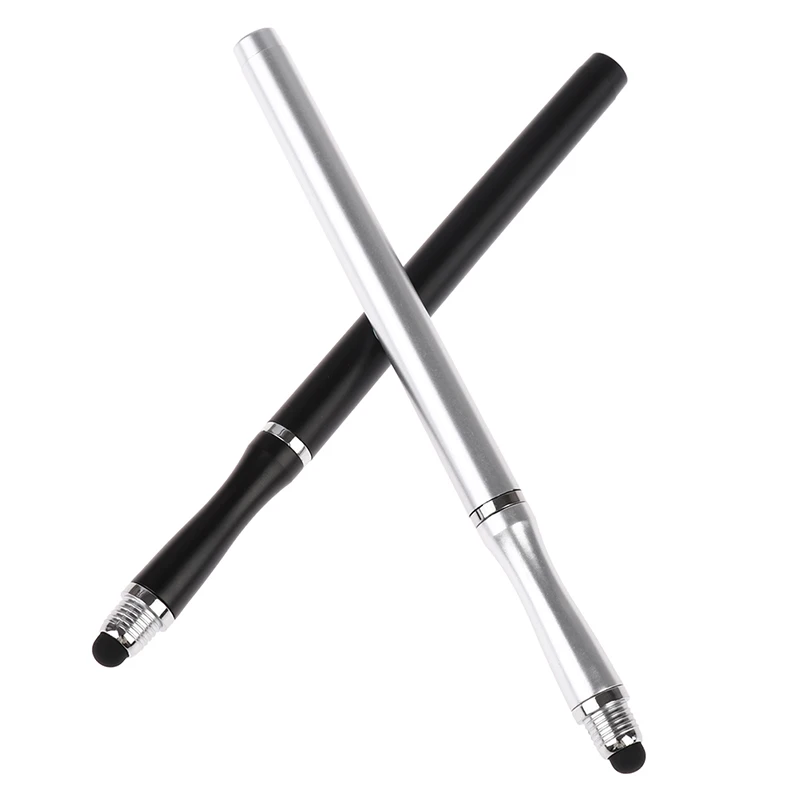 

2 в 1 стилус для смартфона планшета мобильного экрана Note сенсорная ручка толстый тонкий емкостный карандаш для рисования Универсальный