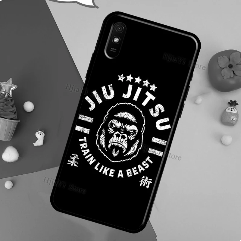 Бразильский джиу-джитсу BJJ для Xiaomi Redmi Note 10 Pro чехол телефона 11 9 8 10S 9S 8T 9C | Мобильные