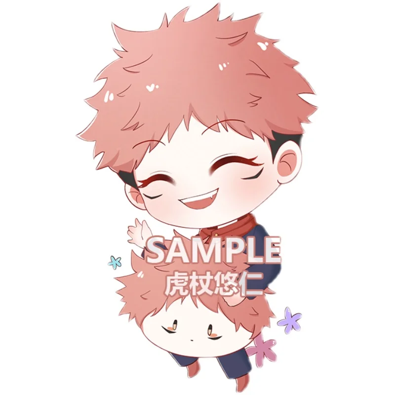 

Jujutsu Kaisen HOT anime Kawaii Acrylic Pendnat Toge Inumaki Yuji Itadori Gojo Satoru Fushiguro Keychains Keyring Collection
