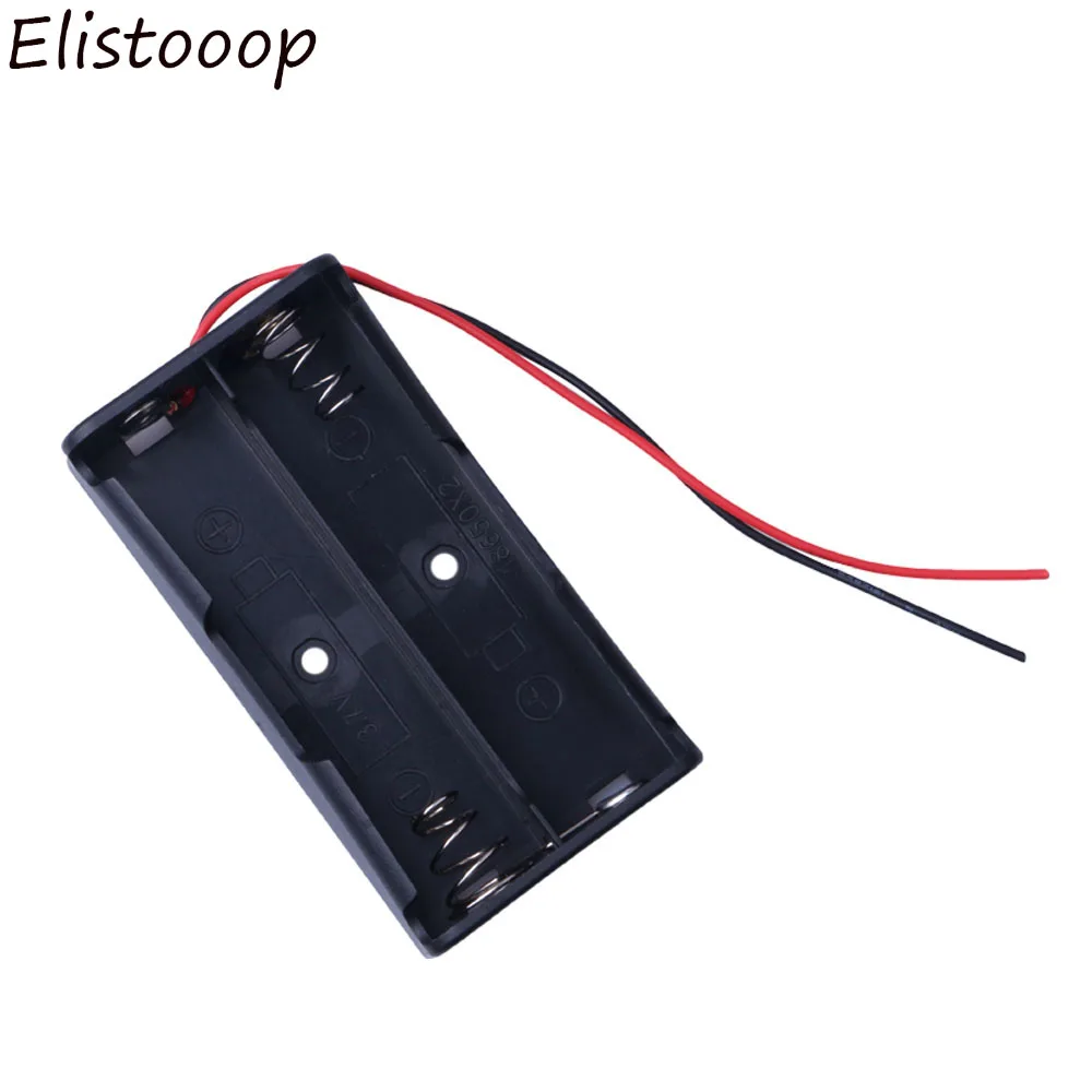 Корпуса для внешнего аккумулятора из АБС пластика 18650 2 держателя коробка