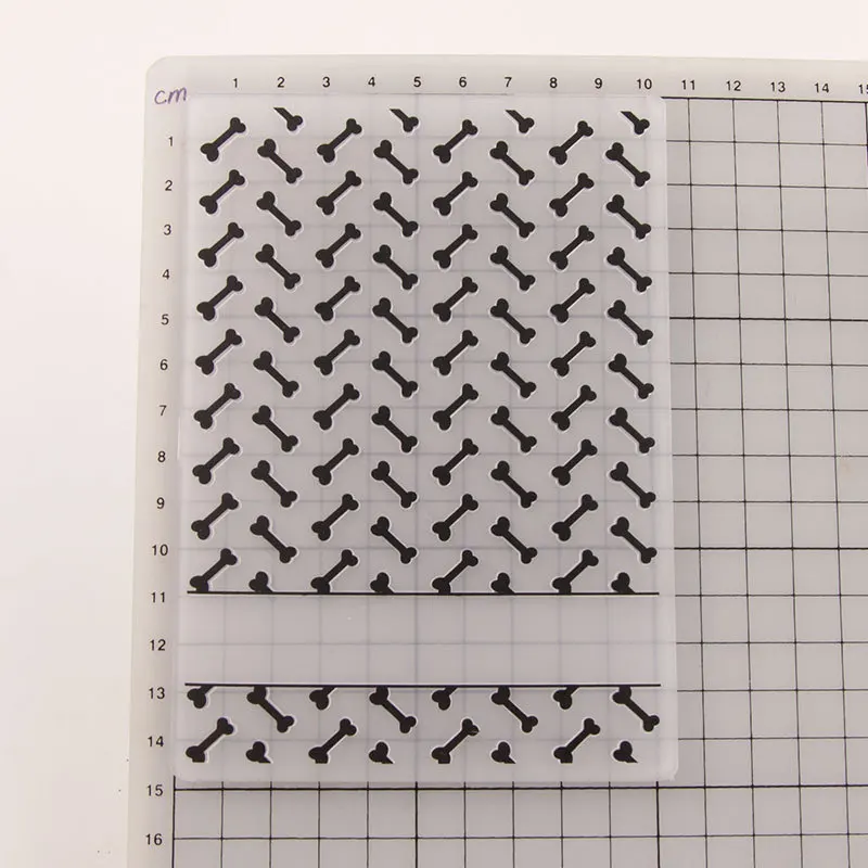 Кости пластиковые папки для тиснения DIY скрапбукинга бумаги ремесла/открыток