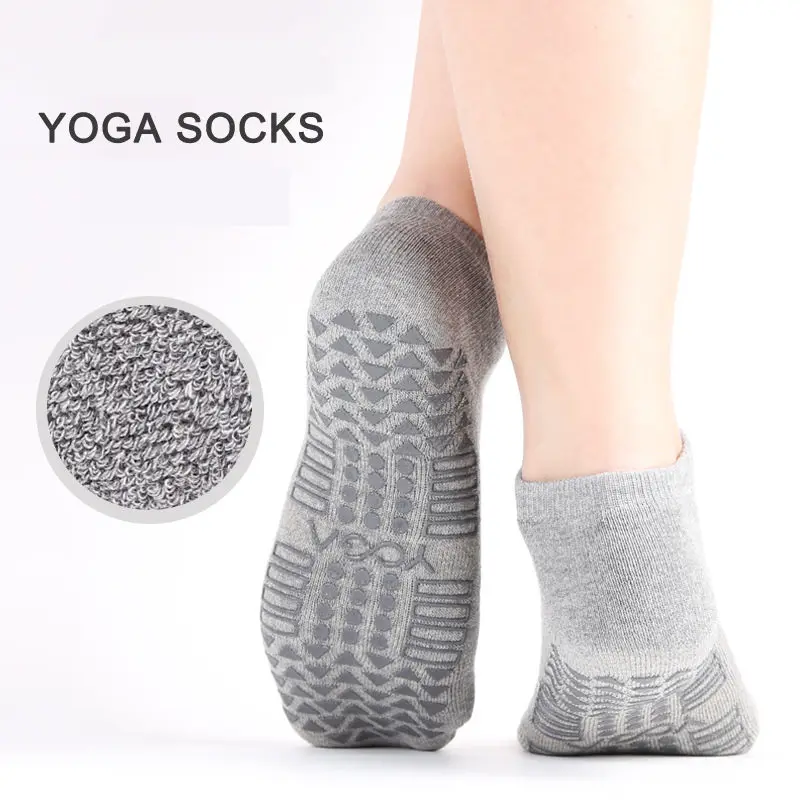 

3 пары, женские нескользящие спортивные носки из хлопка