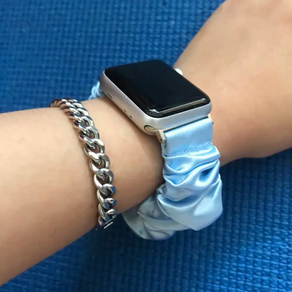 Эластичные тканевые резинки для Fitbit Versa 2/Versa LiteWomen Girl мягкий Тканый резиновый