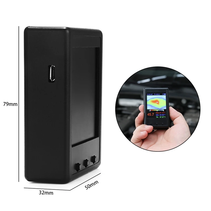 2 4 дюймов ручной цифровой тепловизор Термографическая камера Инфракрасный