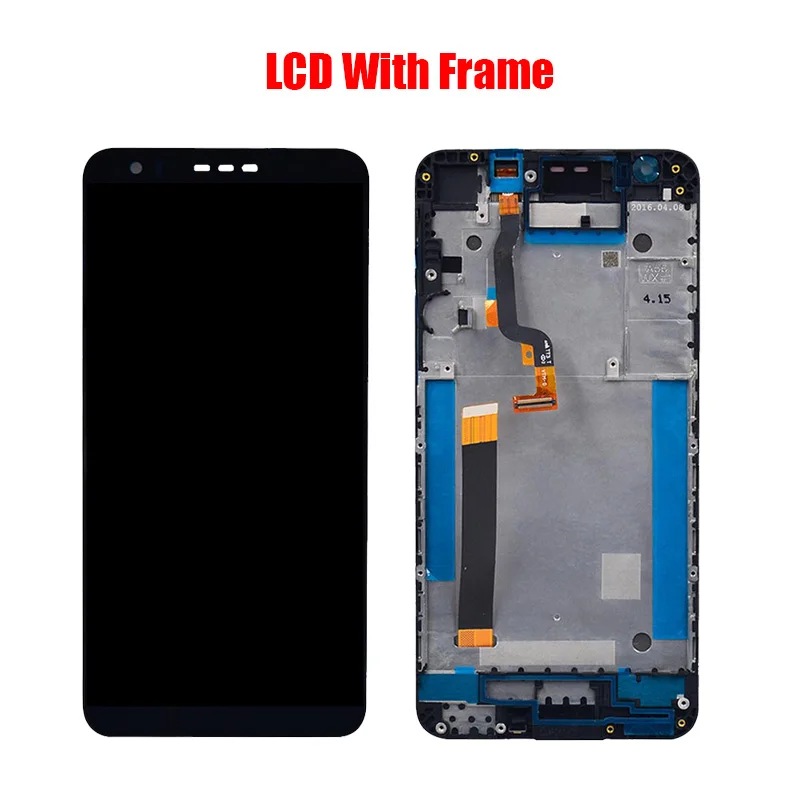 

For HTC Desire 825 LCD screen assembly with front case touch glass,5.5 inches LCD Display original Black White