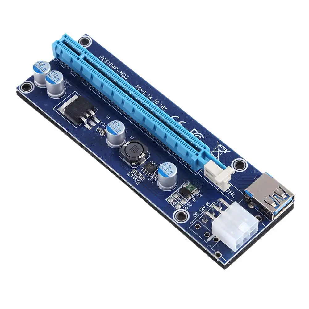 1351020 штук 006c pci e 1x до 16x видеокарта гор