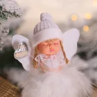 2021 Новогодняя милая кукла-ангел, украшения на елку, рождественские украшения, рождественские украшения для дома, рождественские подарки с Санта-Клаусом 2020