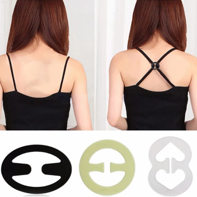 

10Pcs/lot New Sexy Women Fashion Bra Buckle Clips Back Strap Holder Belt Clip